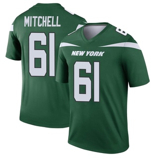 Legend Max Mitchell Men's New York Jets Gotham Player Jersey - Green