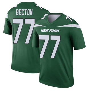 Legend Mekhi Becton Men's New York Jets Gotham Player Jersey - Green