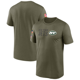 Legend Men's New York Jets 2022 Salute to Service Team T-Shirt - Olive