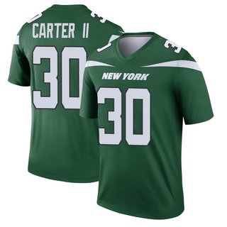 Legend Michael Carter II Men's New York Jets Gotham Player Jersey - Green