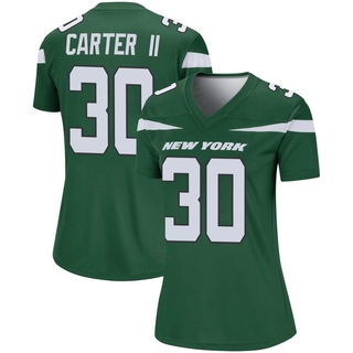 Legend Michael Carter II Women's New York Jets Gotham Player Jersey - Green