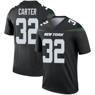 Legend Michael Carter Youth New York Jets Stealth Color Rush Jersey - Black