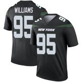 Legend Quinnen Williams Youth New York Jets Stealth Color Rush Jersey - Black