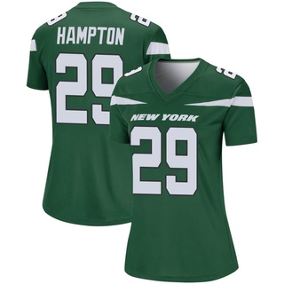 Legend Saquan Hampton Women's New York Jets Gotham Player Jersey - Green