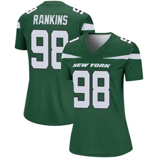 Legend Sheldon Rankins Women's New York Jets Gotham Player Jersey - Green