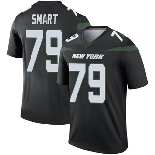 Legend Tanzel Smart Youth New York Jets Stealth Color Rush Jersey - Black
