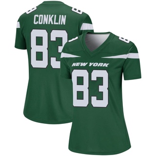 Legend Tyler Conklin Women's New York Jets Gotham Player Jersey - Green