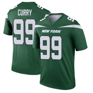 Legend Vinny Curry Men's New York Jets Gotham Player Jersey - Green
