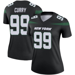Legend Vinny Curry Women's New York Jets Stealth Color Rush Jersey - Black