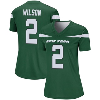 Legend Zach Wilson Women's New York Jets Gotham Player Jersey - Green