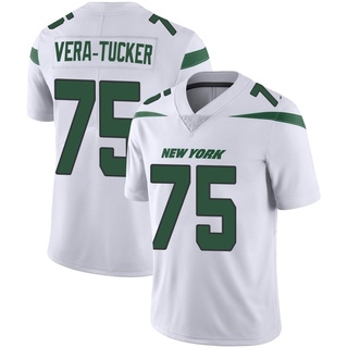 Limited Alijah Vera-Tucker Men's New York Jets Spotlight Vapor Jersey - White