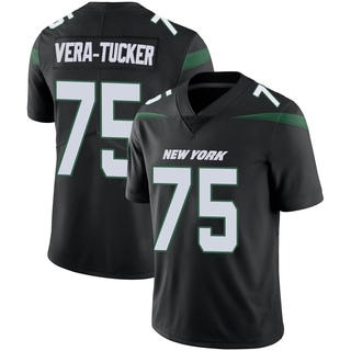 Limited Alijah Vera-Tucker Men's New York Jets Stealth Vapor Jersey - Black