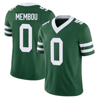 Limited Armand Membou Men's New York Jets Legacy Vapor F.U.S.E. Jersey - Green