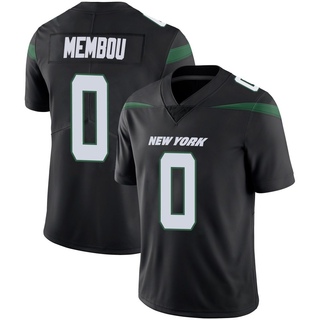 Limited Armand Membou Men's New York Jets Stealth Vapor Jersey - Black