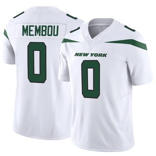 Limited Armand Membou Men's New York Jets Vapor F.U.S.E. Jersey - White