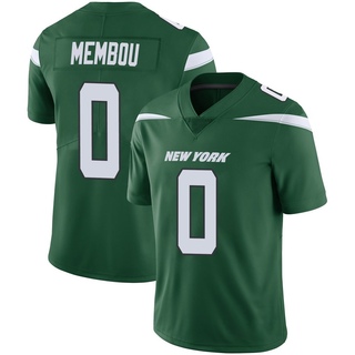 Limited Armand Membou Youth New York Jets Gotham Vapor Jersey - Green