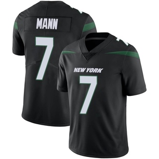 Limited Braden Mann Men's New York Jets Stealth Vapor Jersey - Black