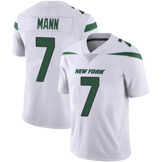 Limited Braden Mann Youth New York Jets Spotlight Vapor Jersey - White