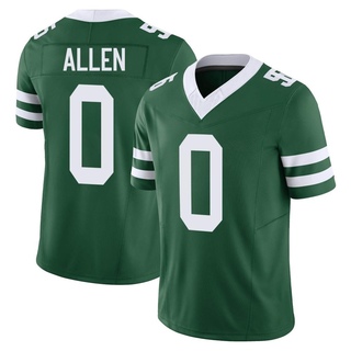 Limited Braelon Allen Men's New York Jets Legacy Vapor F.U.S.E. Jersey - Green