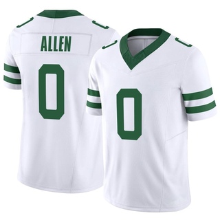 Limited Braelon Allen Men's New York Jets Legacy Vapor F.U.S.E. Jersey - White