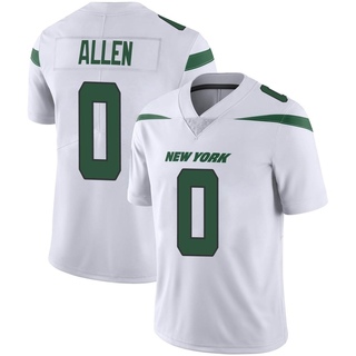 Limited Braelon Allen Men's New York Jets Spotlight Vapor Jersey - White