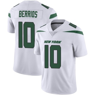 Limited Braxton Berrios Men's New York Jets Spotlight Vapor Jersey - White