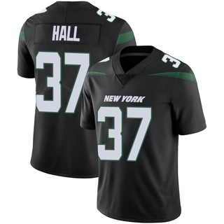 Limited Bryce Hall Men's New York Jets Stealth Vapor Jersey - Black