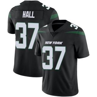 Limited Bryce Hall Youth New York Jets Stealth Vapor Jersey - Black