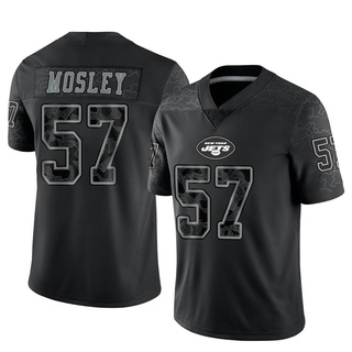 Limited C.J. Mosley Men's New York Jets Reflective Jersey - Black
