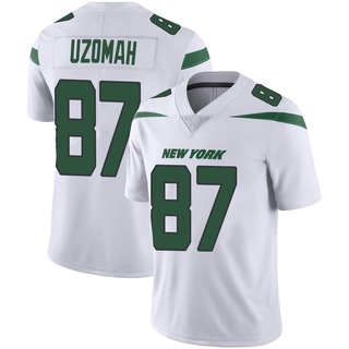 Limited C.J. Uzomah Men's New York Jets Spotlight Vapor Jersey - White