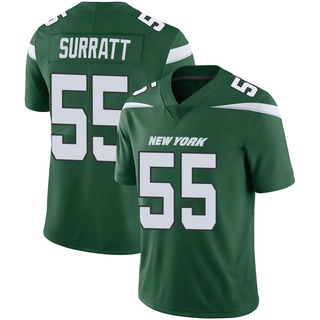 Limited Chazz Surratt Men's New York Jets Gotham Vapor Jersey - Green