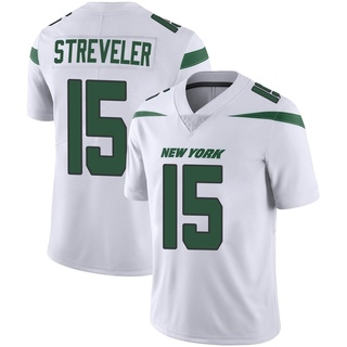 Limited Chris Streveler Men's New York Jets Spotlight Vapor Jersey - White