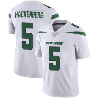 Limited Christian Hackenberg Youth New York Jets Spotlight Vapor Jersey - White