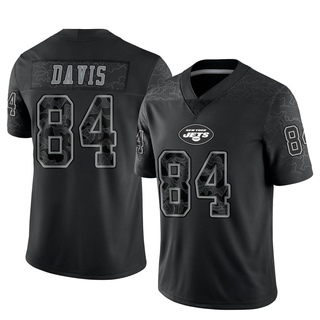 Limited Corey Davis Men's New York Jets Reflective Jersey - Black