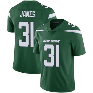 Limited Craig James Men's New York Jets Gotham Vapor Jersey - Green