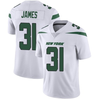 Limited Craig James Men's New York Jets Spotlight Vapor Jersey - White