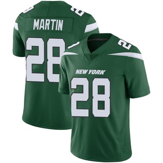 Limited Curtis Martin Men's New York Jets Gotham Vapor Jersey - Green