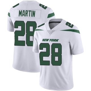 Limited Curtis Martin Men's New York Jets Spotlight Vapor Jersey - White