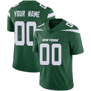 Limited Custom Youth New York Jets Gotham Vapor Jersey - Green