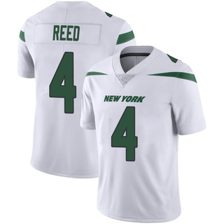 Limited D.J. Reed Youth New York Jets Spotlight Vapor Jersey - White