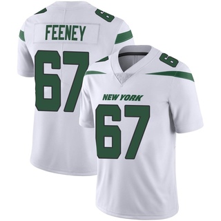 Limited Dan Feeney Men's New York Jets Spotlight Vapor Jersey - White