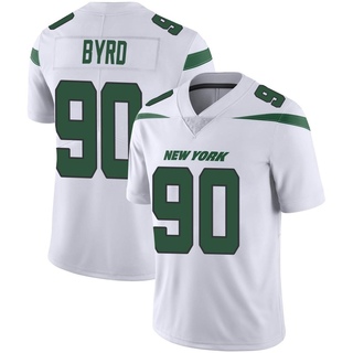 Limited Dennis Byrd Men's New York Jets Spotlight Vapor Jersey - White