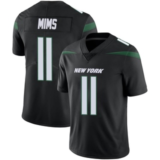 Limited Denzel Mims Men's New York Jets Stealth Vapor Jersey - Black