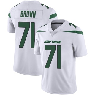 Limited Duane Brown Men's New York Jets Spotlight Vapor Jersey - White