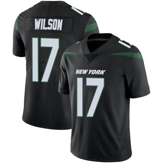 Limited Garrett Wilson Men's New York Jets Stealth Vapor Jersey - Black
