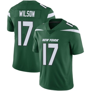Limited Garrett Wilson Youth New York Jets Gotham Vapor Jersey - Green