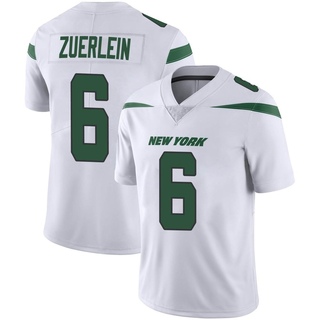 Limited Greg Zuerlein Men's New York Jets Spotlight Vapor Jersey - White