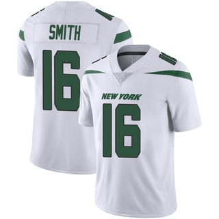 Limited Jeff Smith Men's New York Jets Spotlight Vapor Jersey - White