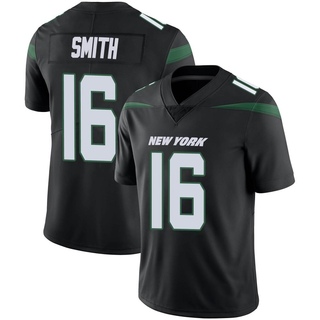 Limited Jeff Smith Men's New York Jets Stealth Vapor Jersey - Black