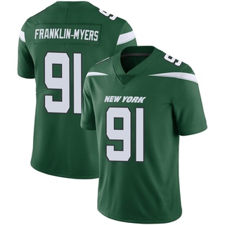 Limited John Franklin-Myers Youth New York Jets Gotham Vapor Jersey - Green